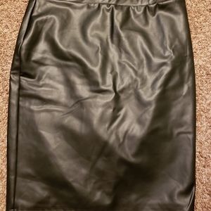 Torrid Faux Leather Pencil Skirt